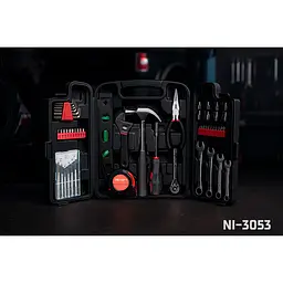 Набір інструментів Alloid Building Tools універсальний 53 предмета (NI-3053) - мініатюра 6