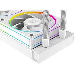 Система водяного охолодження ID-COOLING Space LCD SL360 White [148459] - мініатюра 4