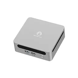 Міні-Пк GenMachine Ren Pro 6000 / Ryzen 7 6800H / RAM 32GB / SSD 512GB / LAN / Wi-Fi / Bluetooth / Windows 11 Pro (Без ключа) / Cірий