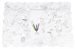 Пазл-розмальовка Same Toy Сонячний пляж, 50 елементів (2031Ut) - мініатюра 3