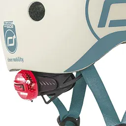 Шолом захисний дитячий Scoot and Ride з ліхтариком 45-51 см світло-сірий (SR-181206-ASH) - мініатюра 3