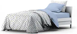 Комплект постільної білизни Home Line Дракончики 215х143 см синій (174345) - мініатюра 2