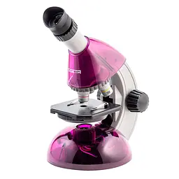 Мікроскоп Sigeta MIXI 40x-640x PURPLE (з адаптером для смартфона) - мініатюра 2