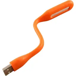 Лампа USB Optima LED, гнучка, помаранчевий (UL-001-OR) - мініатюра 2