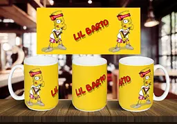 Чашка "lil barto " 425 мл Темно-синя