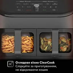 Мультипіч Instant Vortex Plus Double Basket ClearCook - мініатюра 3