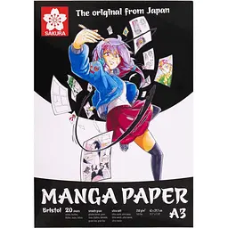 Альбом для малювання Sakura Manga  A3 250 г/м² 20 аркушів