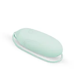 Віброяйце EasyToys Luv Egg 16 см зелений - мініатюра 5