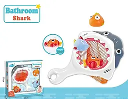 Водна гра Bath Toys YS 681 "Акула-сачок" та три гумові іграшки - мініатюра 2