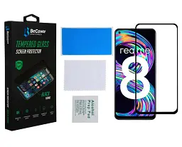 Скло захисне BeCover Realme 8 Black (706657) - мініатюра 1