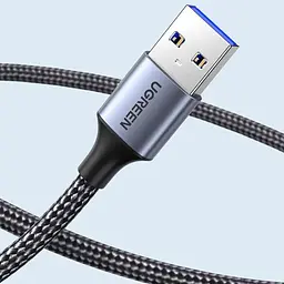 Подовжувач Ugreen USB 3.0 AM/AF штекер - роз'єм 1М (US115) - мініатюра 6