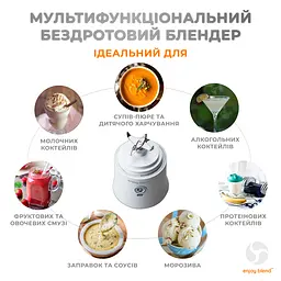 Портативний блендер ENJOY BLEND 63761029 білий (63761029) - мініатюра 4