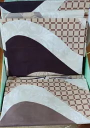 Комплект постільної білизни TAG Tekstil R6958 begie (4 наволочки) - мініатюра 2