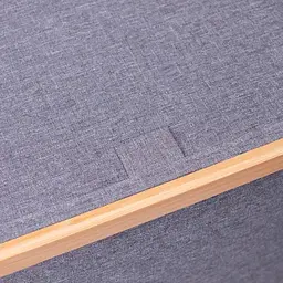 Кошик для білизни Yiwu HP-41-16 текстильний 40х30х60 см з кришкою  - мініатюра 9