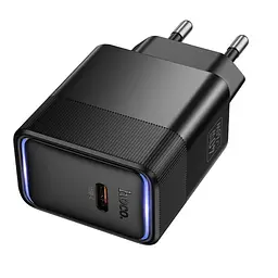 МЗП Hoco CS113A Lounge single port PD40W charger(EU) Black