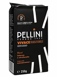 Кава мелена Pellini Vivace Tradizionale Blend Intenso 250 г