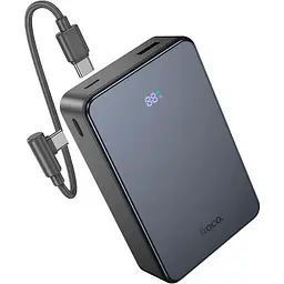 Портативний акумулятор Hoco J170A Starlight 22.5W 20000mAh grey