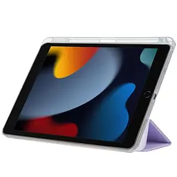 Обкладинка BeCover Ultra Slim Origami Transparent з кріпленням Apple iPad Air 11" M2/M3 2024/2025 Purple (711392) - мініатюра 3