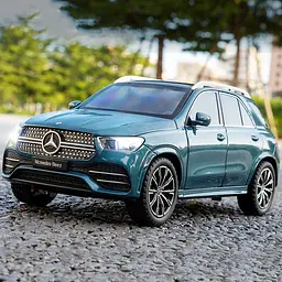 Колекційна металева модель автомобіля АвтоЕксперт Mercedes-Benz GLE 350 з інерцією, світлом та звуком 1:24 - мініатюра 4