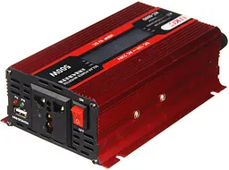 Автоінвертор-перетворювач напруги з LCD-екраном UKC 12 V-220 V 500 W KC-500D - мініатюра 4