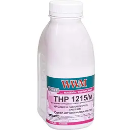 Тонер HP CLJ CP1215/CP1515/CM1312 , 40г Magenta WWM (HP1215M)