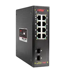 PoE-комутатор 10-портовий гігабітний ONV-IPS7108PF (73-00008) - мініатюра 3