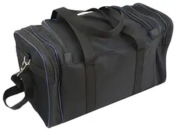Сумка в дорогу середня 62л Wallaby 437-3 Чорна - мініатюра 4