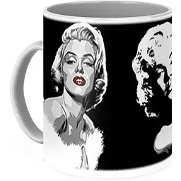 Кухоль GeekLand Marilyn Monroe Мерилін Монро ММ 01.05 330 мл білий - мініатюра 3