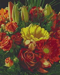 Картина за номерами Експресивний букет 40*50 см ArtCraft 13121-AC