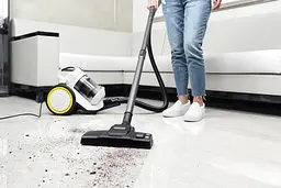 Пилосос контейнерний VC 3 Plus Premium, 1600Вт, конт пил -0.9л, вага-4.4кг, HEPA 13, білий Karcher teh0016464 - мініатюра 3