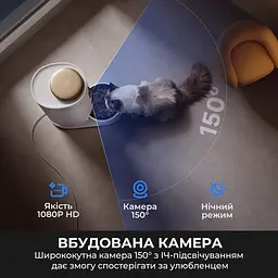 Годівниця для кішок і собак автоматична MOVA Nutripal 10 Ultra - мініатюра 4