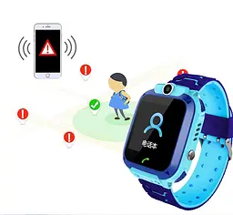 Дитячий смарт годинник-телефон Lemfo Q9S з сім картою, GPS трекером, 4G LTE, відеодзвінками, прослушкою та кнопкою SOS Жовто-чорний - мініатюра 11