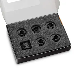 Фітінг EKWB EK-Quantum Torque 6-Pack HDC 16 - Black - мініатюра 4