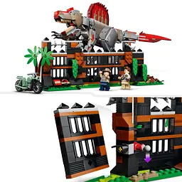 Конструктор LEGO Jurassic World Втеча спинозавра 820 ел. (77982) - мініатюра 6