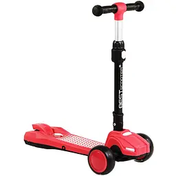 Самокат Best Scooter 60х16х67-79 см Червоний 000231316