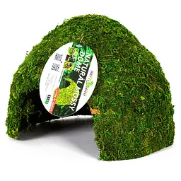 Схованка з моху Repti-Zoo Natural Mossy Dome L 22x17см ERS25L для тераріуму, рептилій і геконів, з живим мохом - мініатюра 2