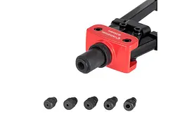 Заклепочник ручний для витяжних заклепок важільний Intertool Storm RT-0018 360 x ø2.4 x 3.2 x 4 x 4.8 x 6.4 мм - мініатюра 7