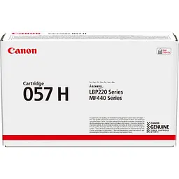 Картридж Canon 057H Black 10K (3010C002) - мініатюра 2