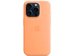 Чохол для смартфона Apple iPhone 15 Pro Max Silicone Case with MagSafe - Orange Sorbet (MT1W3) - мініатюра 2