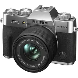 Бездзеркальний фотоапарат Fujifilm X-T30 II Kit XC 15-45mm f3.5/5.6 OIS PZ Silver (16830445) [112272] - мініатюра 4