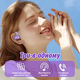 Бездротові навушники Inspire JM18 Purple - мініатюра 10