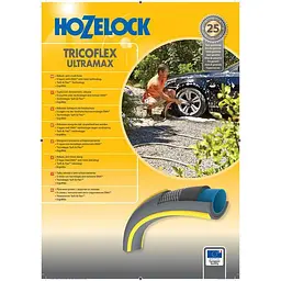 Шланг для поливу Hozelock Tricoflex Ultraмax, 50 м, d=19 мм (116252) - мініатюра 2