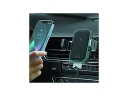 Автомобільний тримач для смартфона Proove Triple Clamp Pro 15W Gray (WHTP15010001) - мініатюра 7