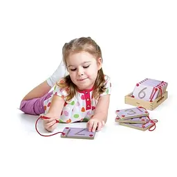 Навчальний набір Viga Toys Вчимося писати цифри (50339) - мініатюра 4