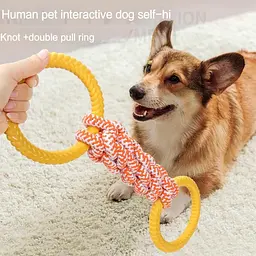 Іграшка-канат для собак Derby Braided Dog Rope Toy - мініатюра 6