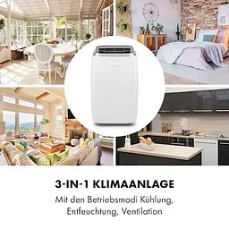 Мобільний кондиціонер Klarstein Iceblock Prosmart 12 (10034645) - мініатюра 4