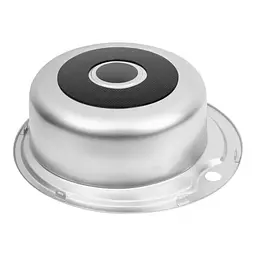 Кухонна мийка 510x180 мм + сифон Wezer 510(08) Satin, Satin - мініатюра 3