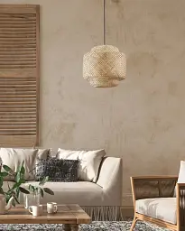 Підвісний світильник, люстра Goldlux 328410 Berta E27 1x20W IP20 Бежевий - мініатюра 3