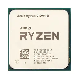 Процессор AMD Ryzen 9 5900X WOF (100-100000061WOF) (Socket AM4, 24T, 4.9 ГГц, Box)