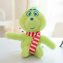 М'яка іграшка Грінч із шарфиком Grinch 30 см - мініатюра 2